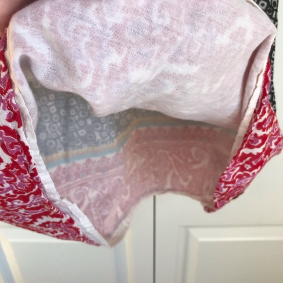 Billabong Boho Cotton Cover Up Size Small EUC Multi Color - Picture 14 of 16